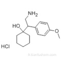 Chlorhydrate de 1- [2-amino-1- (4-méthoxyphényl) -éthyl] cyclohexanol CAS 130198-05-9